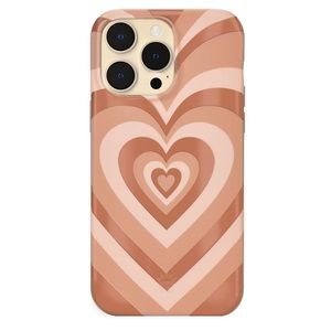 Velvet Caviar Brown Sweethearts iPhone 14 Pro Max Case